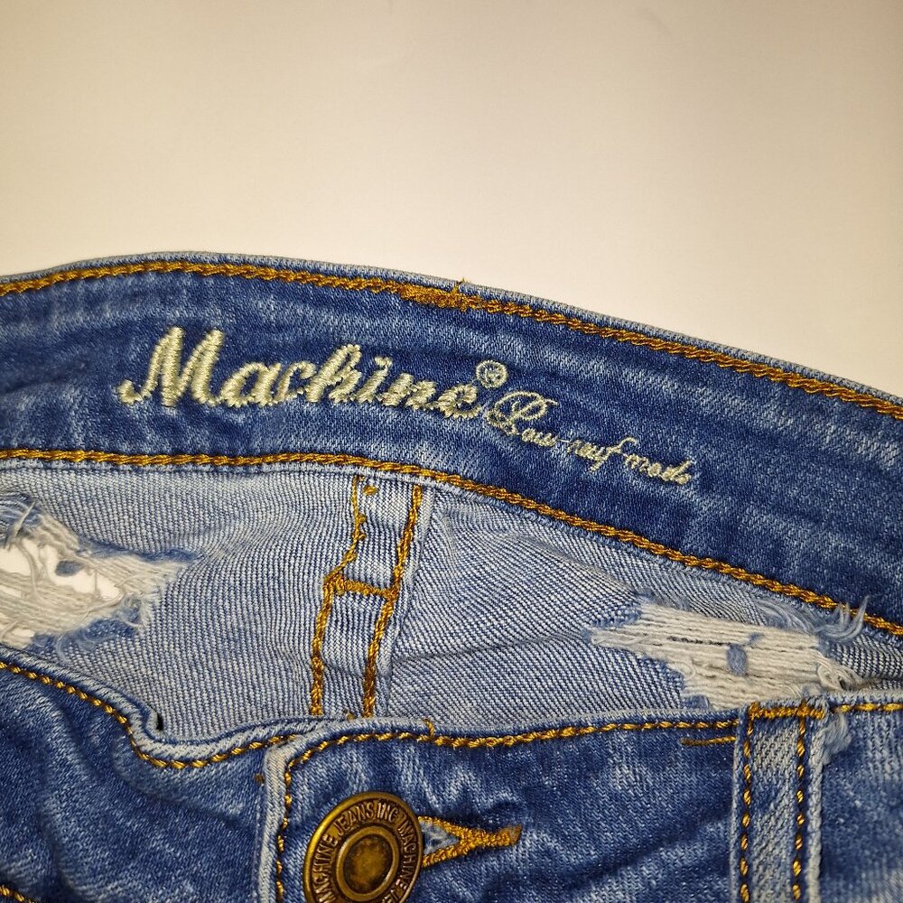 Machine - Distressed Jean Shorts - Picture 4 of 4